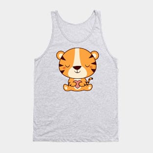 Kawaii Cute Tiger Tank Top